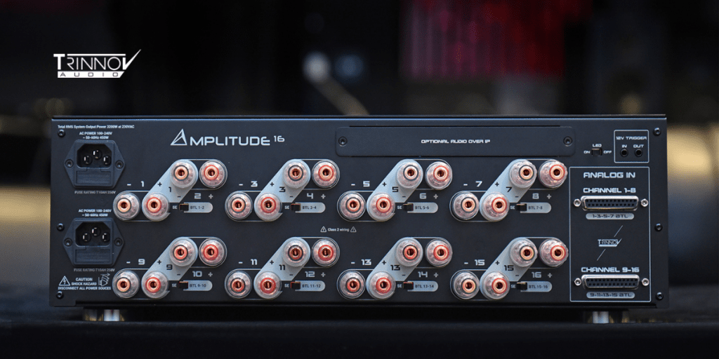 Trinnov Amplitude 16 - The most versatile power amplifier 2 Trinnov Amplitude 16 Port
