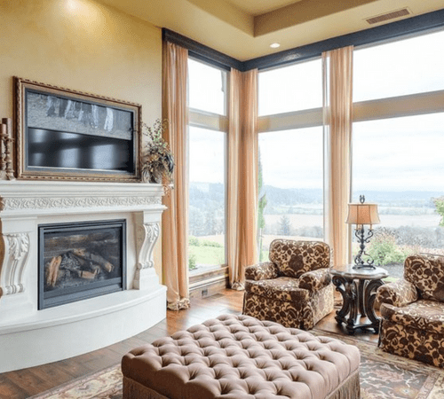 Living Room With Leon Speaker